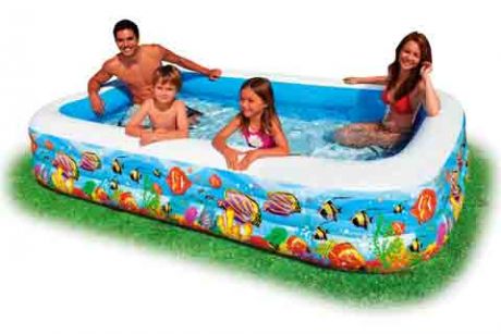 Детский бассейн "Рыбки" Intex (305 х 183 х 56 см)