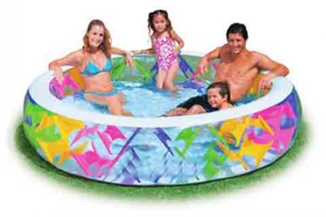 Детский  бассейн Intex "Круг" (229 х 56 см)