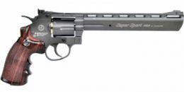 Пистолет пневматический Borner Super Sport 703 (револьвер, калибр 4,5мм, с картриджами 6 шт.)