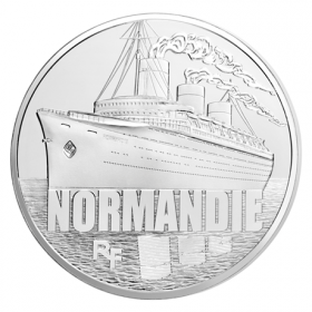 Tрансатлантический лайнер «Normandie» 10 Евро Франция 2014 на заказ