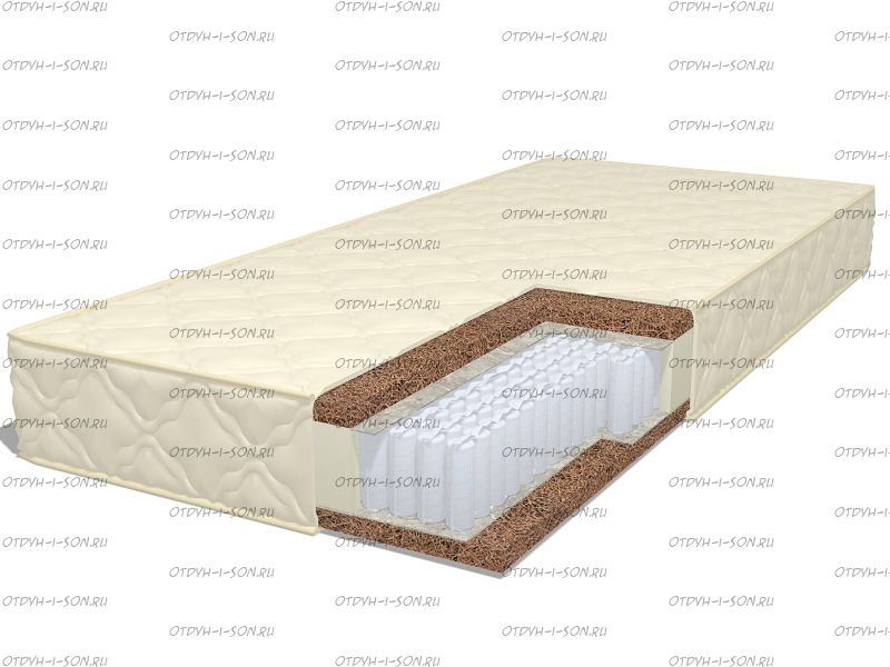 Матрас Dream 3 S1000 (с наматрасником) Дримлайн