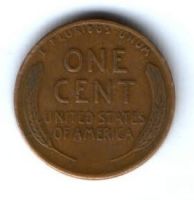 1 цент 1945 г. США