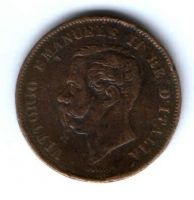 5 чентезимо 1861 г. Италия