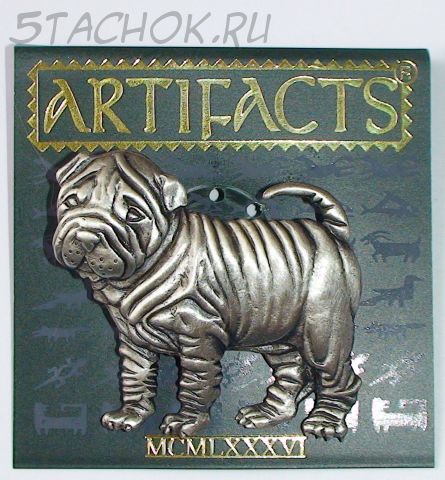 Брошь "Шарпей" под олово