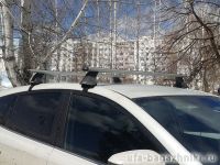 Багажники на крышу Ford Kuga, Атлант, аэродинамические дуги