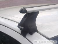 Багажник на крышу Chevrolet Aveo (T300) (4-dr sed.. 5-dr hatch.), Атлант, аэродинамические дуги