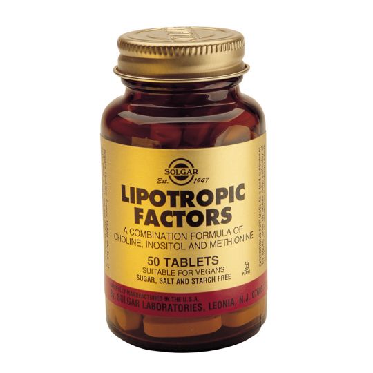 СОЛГАР Липотропный фактор таб
