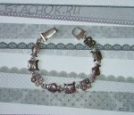 Браслет "Котики и рыбки"