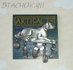 Брошь "Запасливый песик" под олово