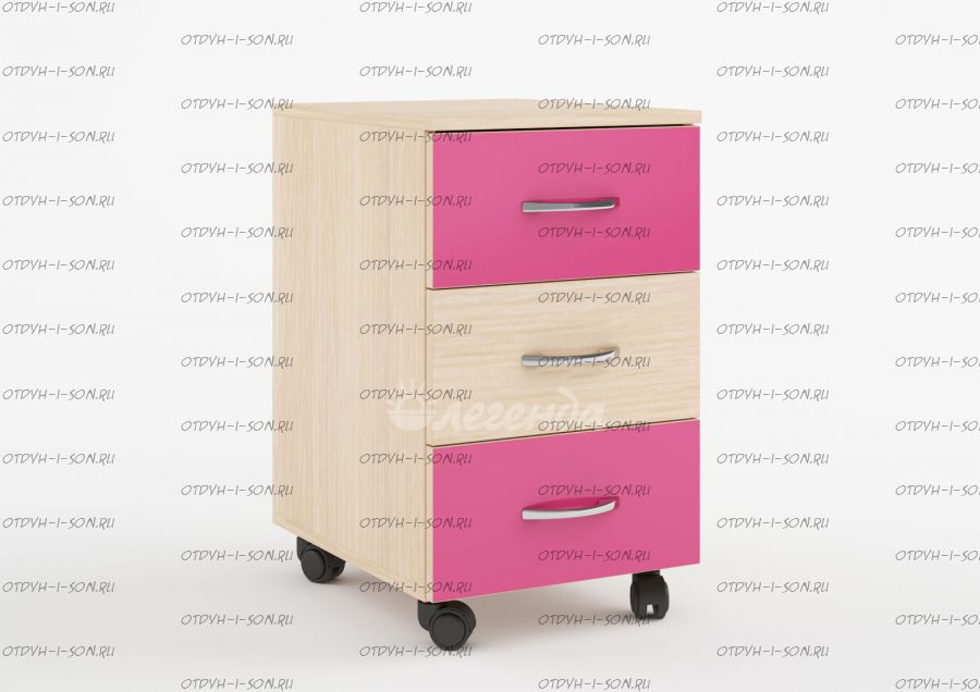 Тумба подкатная Л-01 (38х47х60)