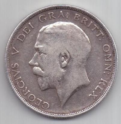 1/2 кроны 1914 г. Великобритания
