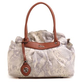 35072 Fiato кожа питон манила бел./кор./ник.  (сумка жен.)