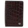 п019 Fiato  крокодил вита бордо  (обложка для паспорта+документов)