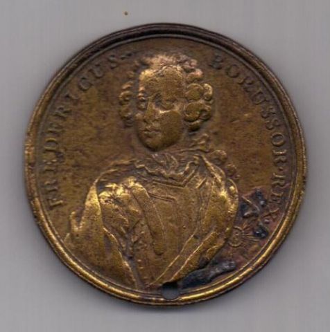 медаль 1758 г. Пруссия (Германия)