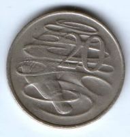 20 центов 1977 г. Австралия