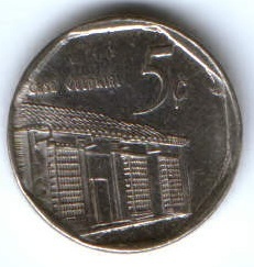 5 сентаво 2000 г. Куба