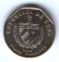 5 сентаво 2000 г. Куба