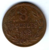 8 дублей 1938 г. Гернси