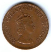 1/12 шиллинга 1960 г. Джерси Великобритания 300 лет династии