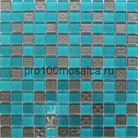 F4.19.52. Мозаика серия GLASS,  размер, мм: 300*300 (КерамоГраД)