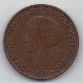 10 сантимов 1930 г. Люксембург