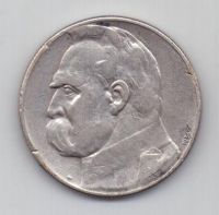 5 злотых 1934 г. редкий тип. Польша