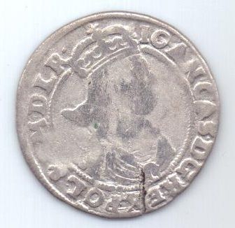 6 грошей 1666 г. Литва (Польша)