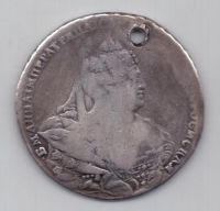 рубль 1738 г. редкий год