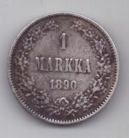 1 марка 1890 г.