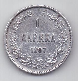 1 марка 1907 г.