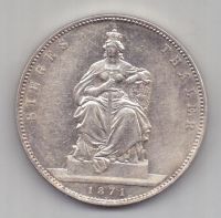 талер 1871 г. Пруссия. Германия