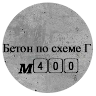 Бетон М400