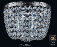 Бра IVELE 7285/2/GB черное.зол