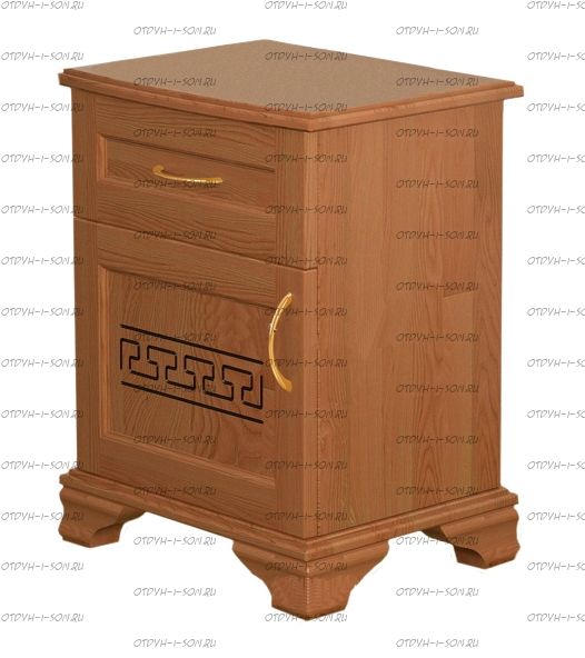 Тумба прикроватная Авизия 1,1 (ВМК Шале) (46х30х65)