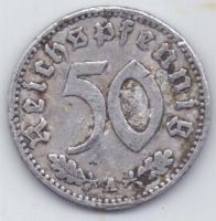 50 пфеннигов 1939 г. A Германия
