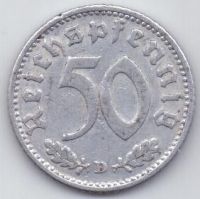 50 пфеннигов 1935 г. D Германия