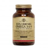 Солгар Комплекс жирных кислот 1300 омега 3-6-9 капс. №60