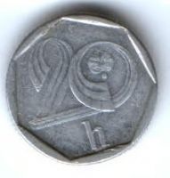 20 геллеров 1994 г. Чехия