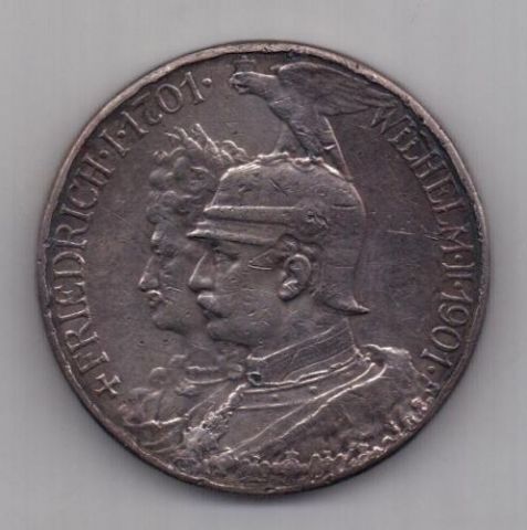 5 марок 1901 г. Пруссия. Германия
