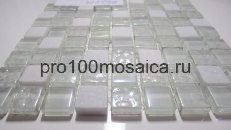 DGS018 (6мм). Мозаика серия GLASSTONE,  размер, мм: 300*300 (КерамоГраД)