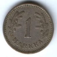 1 марка 1930 г. Финляндия