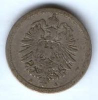 5 пфеннигов 1889 г. Германия