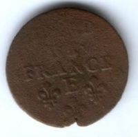 1 лиард 1655 г. Франция