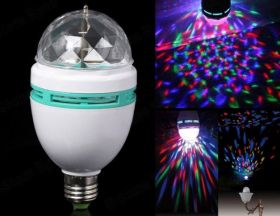 Диско лампа цветомузыка вращающаяся LED LY-399