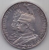5 марок 1901 г. Пруссия. Германия