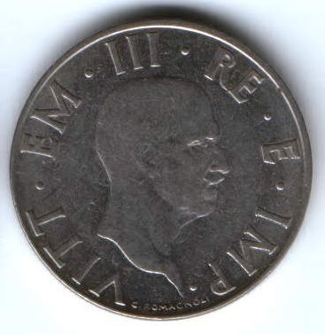 2 лиры 1940 г. Италия