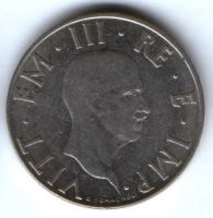 2 лиры 1940 г. Италия