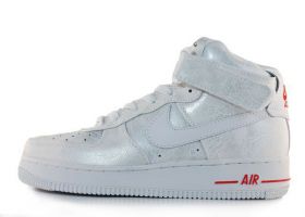 Баскетбольные кроссовки Nike Air force 1 (Белые)