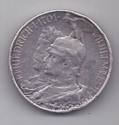 2 марки 1901 г. Пруссия (Германия)