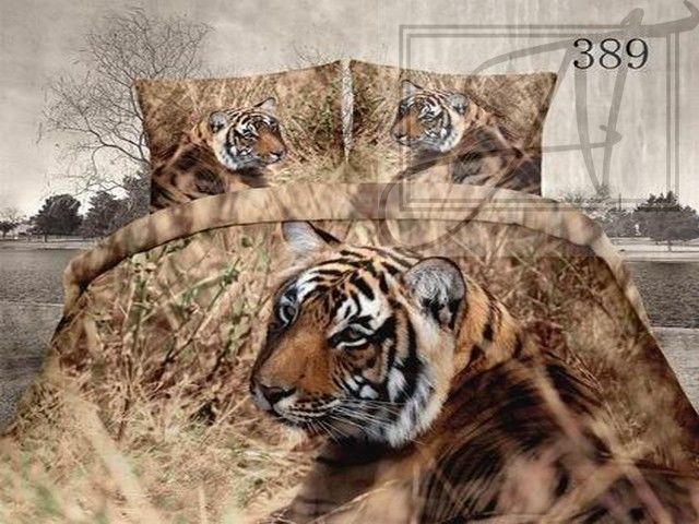 Постельное белье 3D сатин ЭКЗОТИКА 389